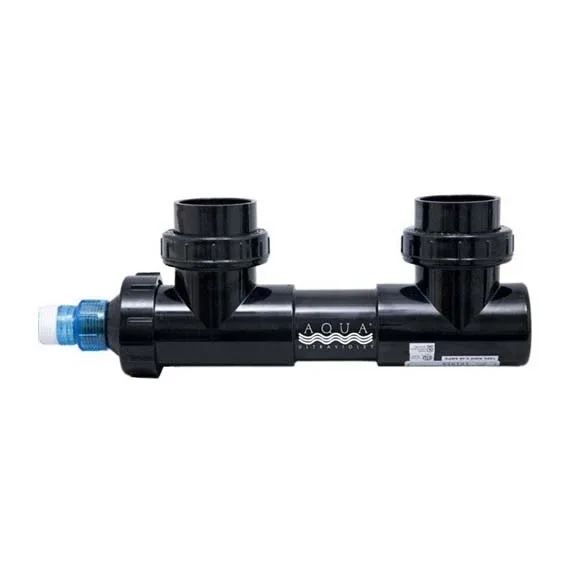 Classic 25 Watt UV Black 2" Slip Fitting Unit - Aqua Ultraviolet