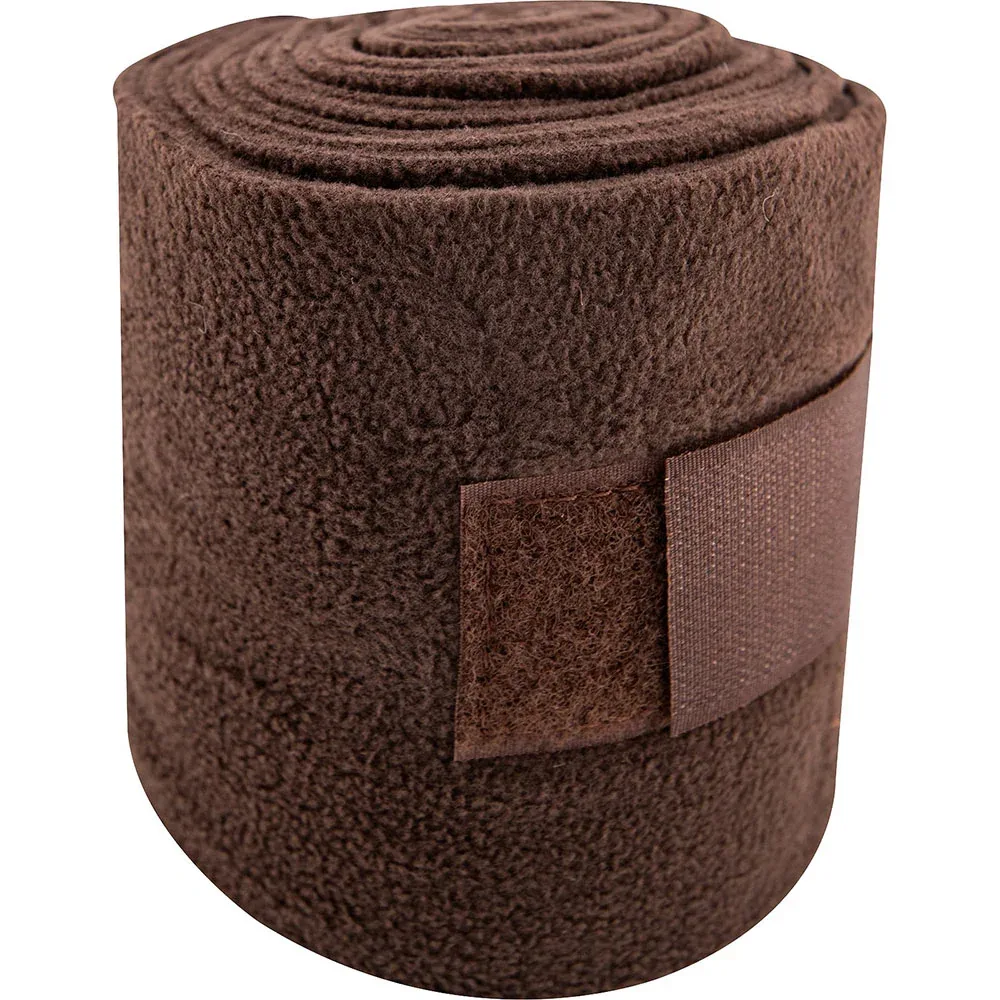 Classic Equine Chocolate Polo Wraps 4-Pack - Image 2