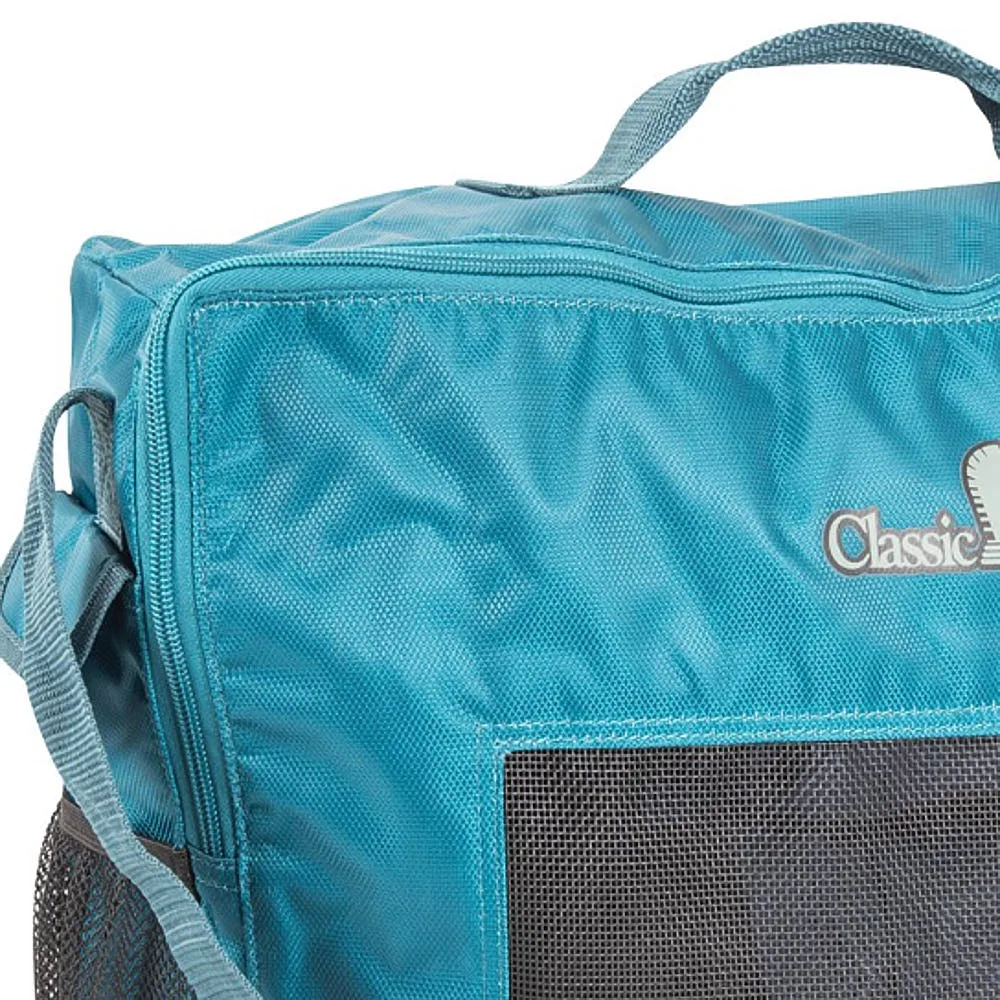 Classic Equine Dark Teal Boot Accessory Tote Bag - Image 2