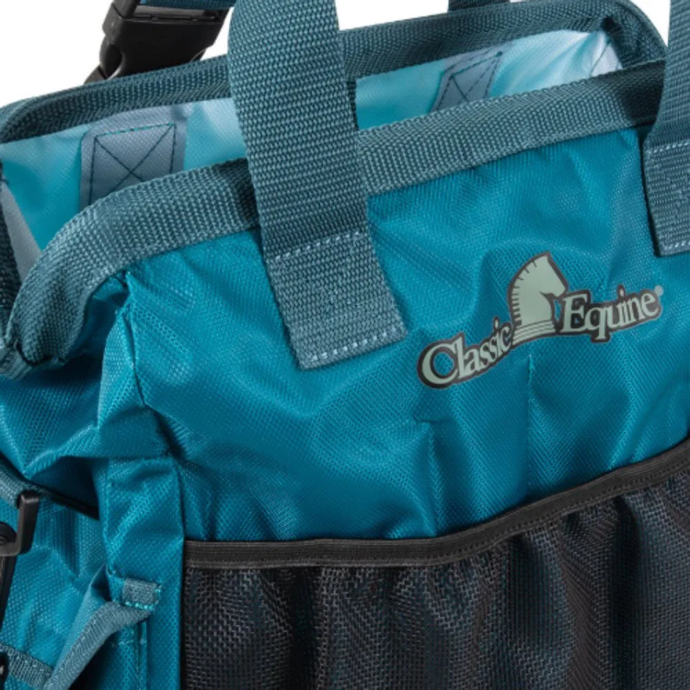 Classic Equine Dark Teal Groom Tote - Image 2