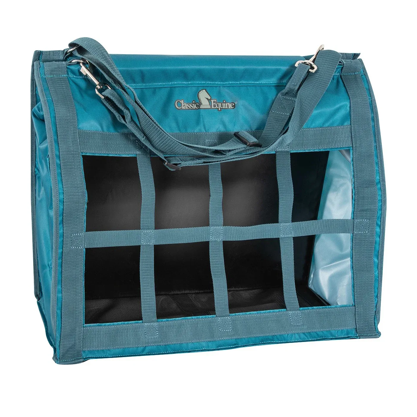 Classic Equine Dark Teal Top Load Hay Bag
