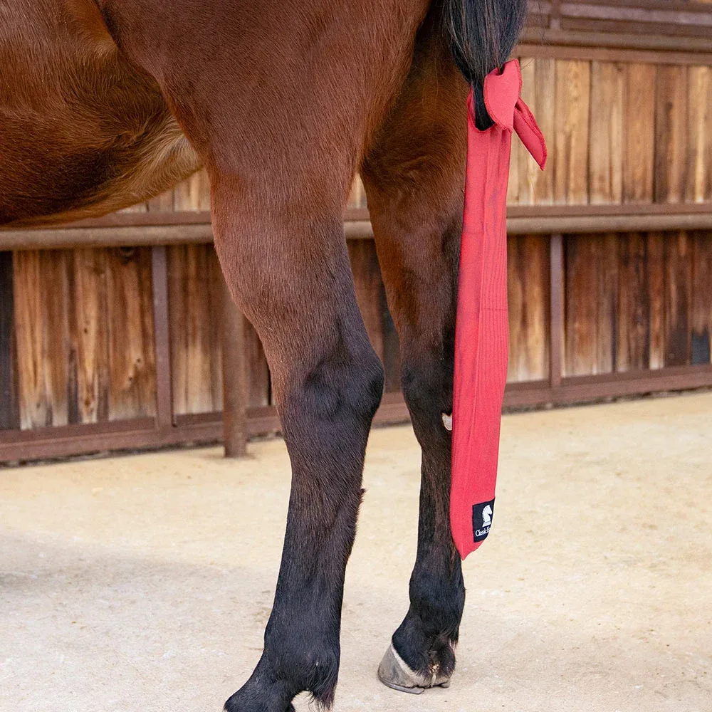 Classic Lightweight Crimson Red Tail Bag - Image 2