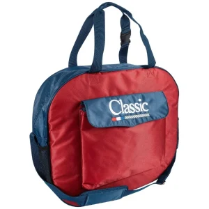 Classic Red and Navy Basic Rope Bag