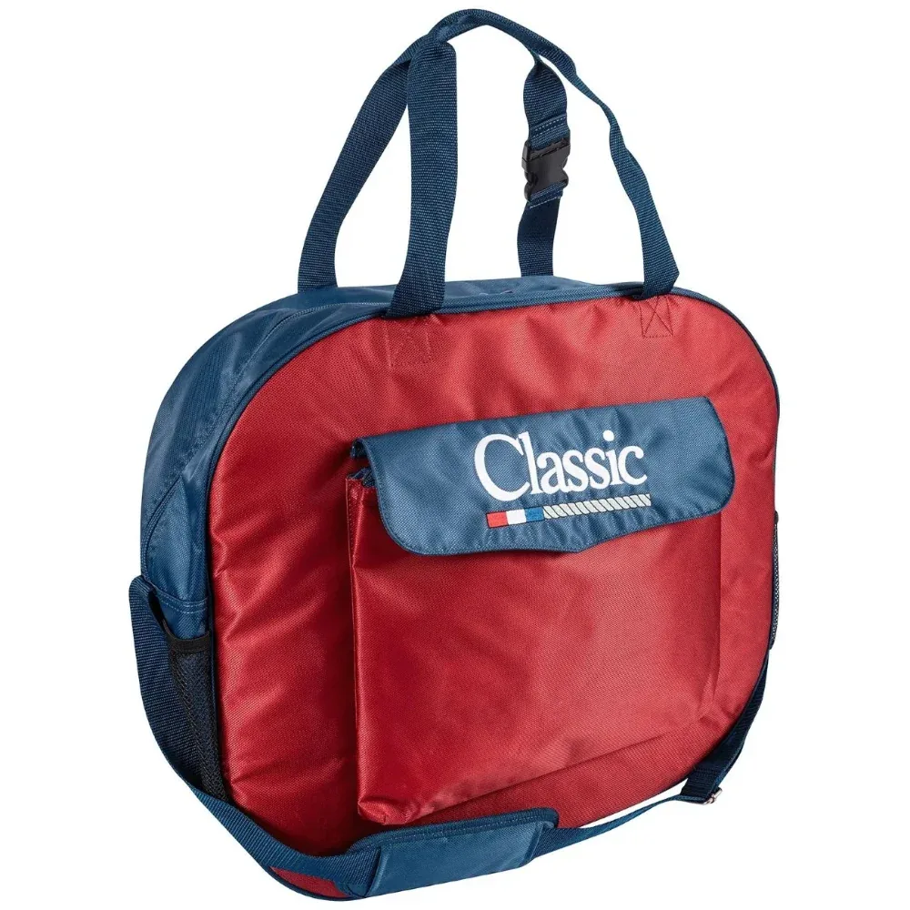 Classic Red and Navy Basic Rope Bag