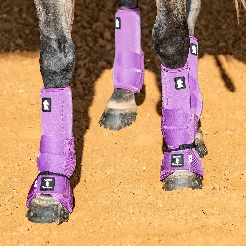 Classic Violet Flexion No-Turn Bell Boots - Image 2