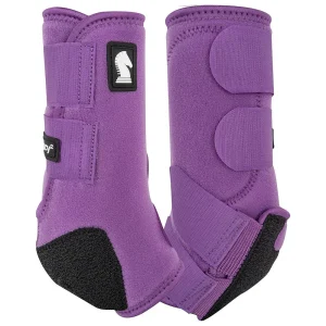 Classic Violet Legacy Front Splint Boots