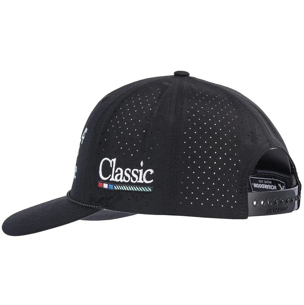 Classic White and Black Powerline Lite Embroidered Cap - Image 2