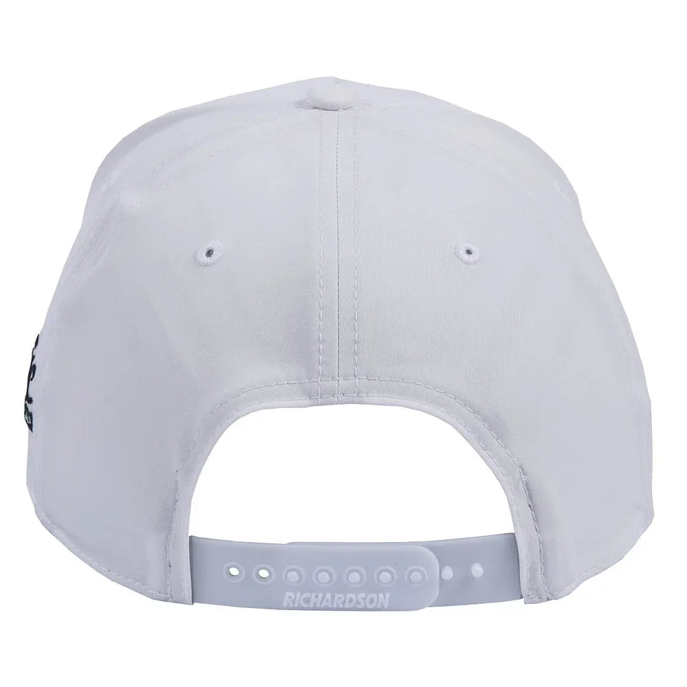 Classic White Powerline Lite Embroidered Cap - Image 2