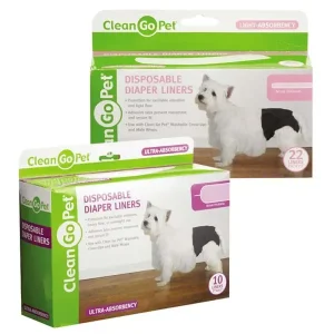 Clean Go Pet Disposable Diaper Liners