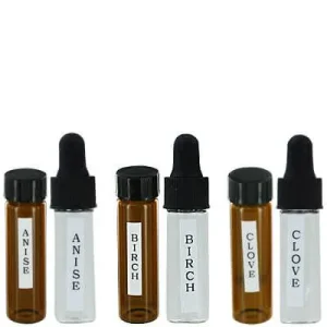 Clean Run BUNDLE DEAL: NACSW Set of Nose Work Oils & Droppers - 1 Dram