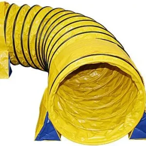 Clean Run BUNDLE DEAL: Trainer's Edge Tunnel with 3 Pairs of Tunnel Bags - 10-foot