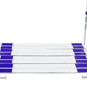 Clean Run Long Jump with Marker Poles - PVC