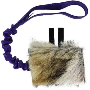 Clean Run TugAway Predator-Prey Bungee Reward Pouch - Coyote & Rabbit