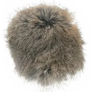 Clean Run TugAway Real Rabbit Fur Squeaker Pocket Toy
