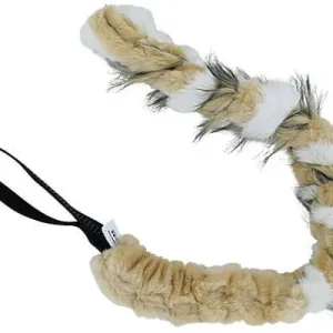 Clean Run TugTastic Bungee Tug with Bunny Fur