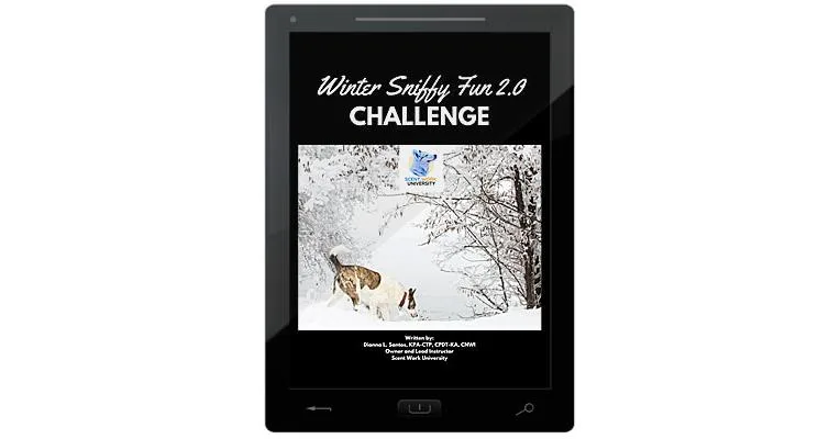Clean Run Winter Sniffy Fun 2.0 Challenge E-Book