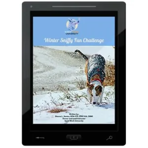 Clean Run Winter Sniffy Fun Challenge E-Book
