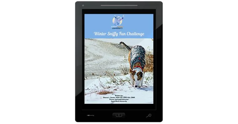 Clean Run Winter Sniffy Fun Challenge E-Book