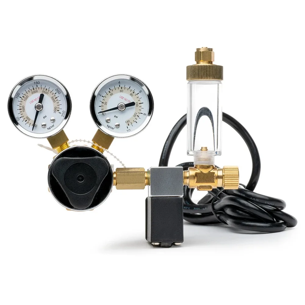 CO2 Regulator Includes Solinoid & Bubble Counter MA957 - Milwaukee Instruments