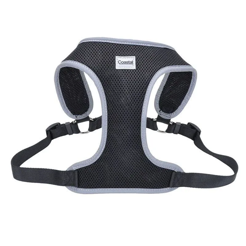 Coastal Pet Adjustable Dog Harness - Black