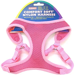 Coastal Pet Comfort Soft Adjustable Harness - Bright Pink