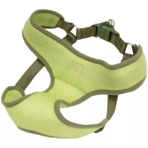 Coastal Pet Comfort Soft Nylon Adjustable Harness - Lime Sm (Girth Size 19"-23")