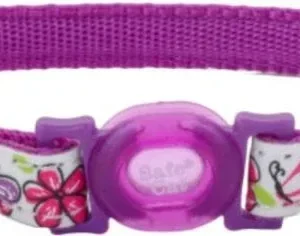 Coastal Pet Safe Cat Glow in the Dark Adjustable Collar Butterfly