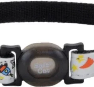 Coastal Pet Safe Cat Glow in the Dark Adjustable Collar Galaxy