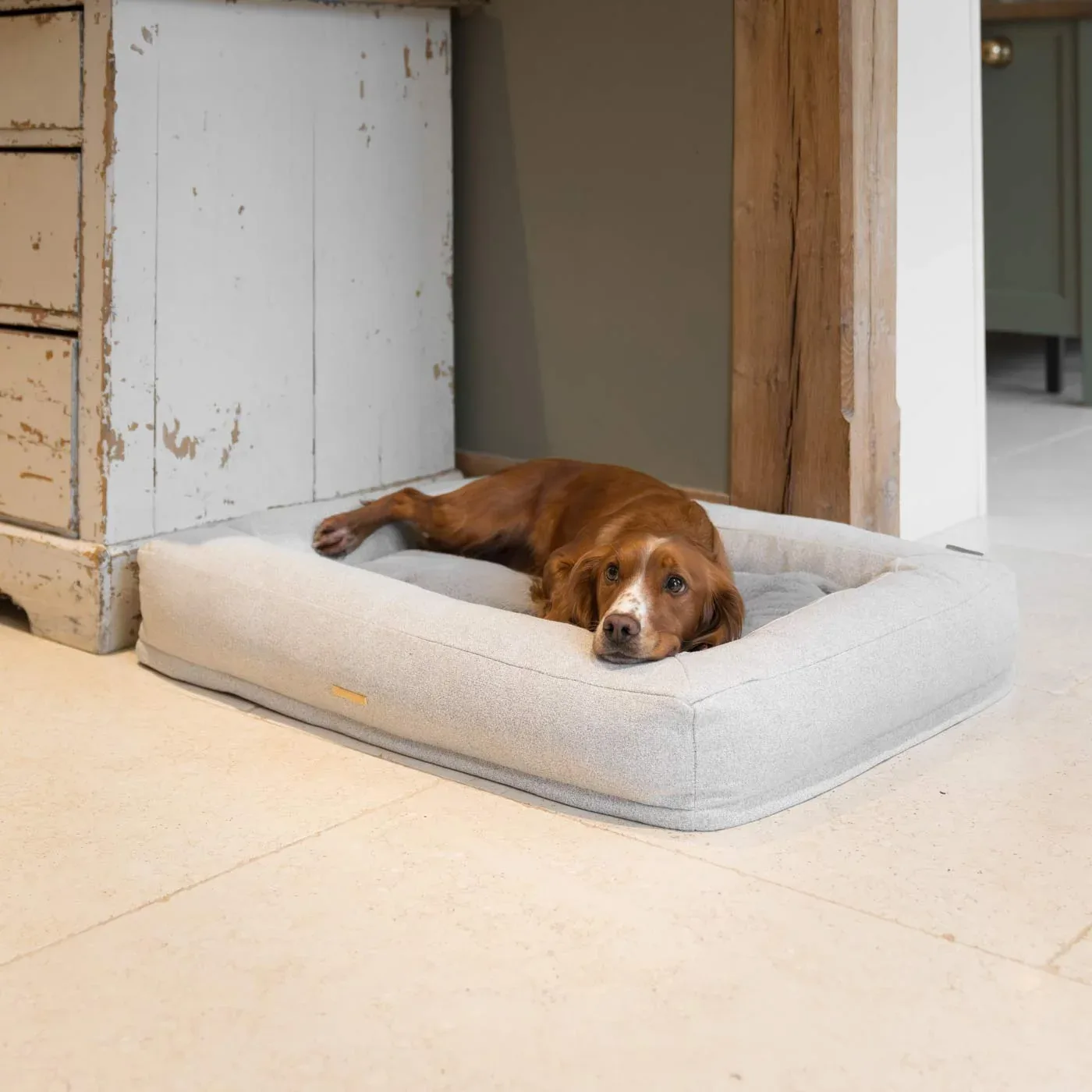 Comfort Cube Dog Bed in Ivory by Lords & Labradors - Image 2