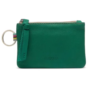 Consuela Teal Pouch