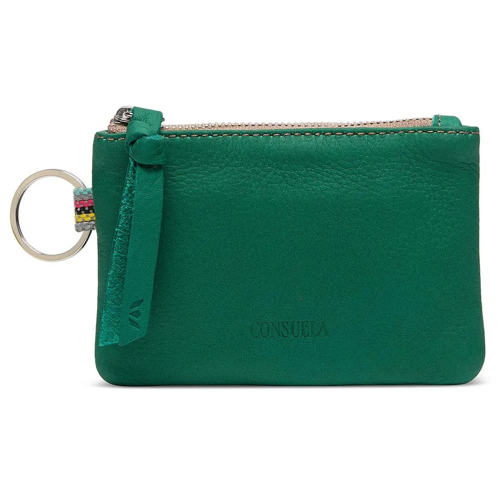Consuela Teal Pouch
