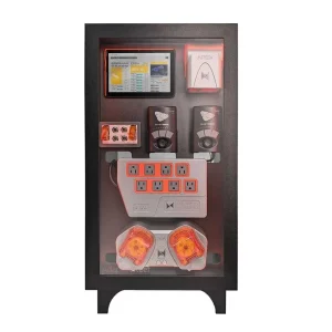Controller Cabinet V2 Wire Management System - Black - Adaptive Reef