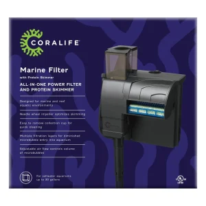 Coralife Marine Aquarium Filter with Protein Skimmer 30 gal