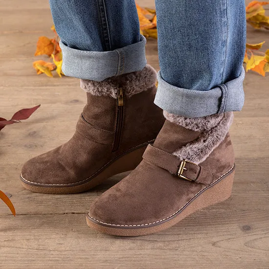 Corkys Footwear Country Grace Chocolate Bootie - Image 2
