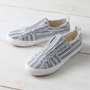 Corkys Footwear Navy Stripe Babalu Shoes