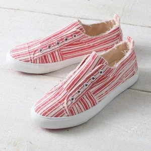 Corkys Footwear Red Stripe Babalu Shoes