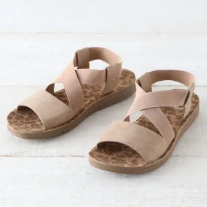 Corkys Footwear Tan Thrive Sandals