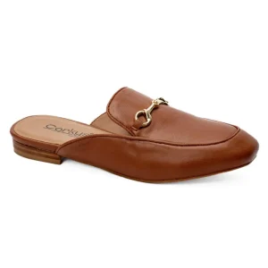 Corkys Footwear Women`s Charmer Cognac Slide Loafer
