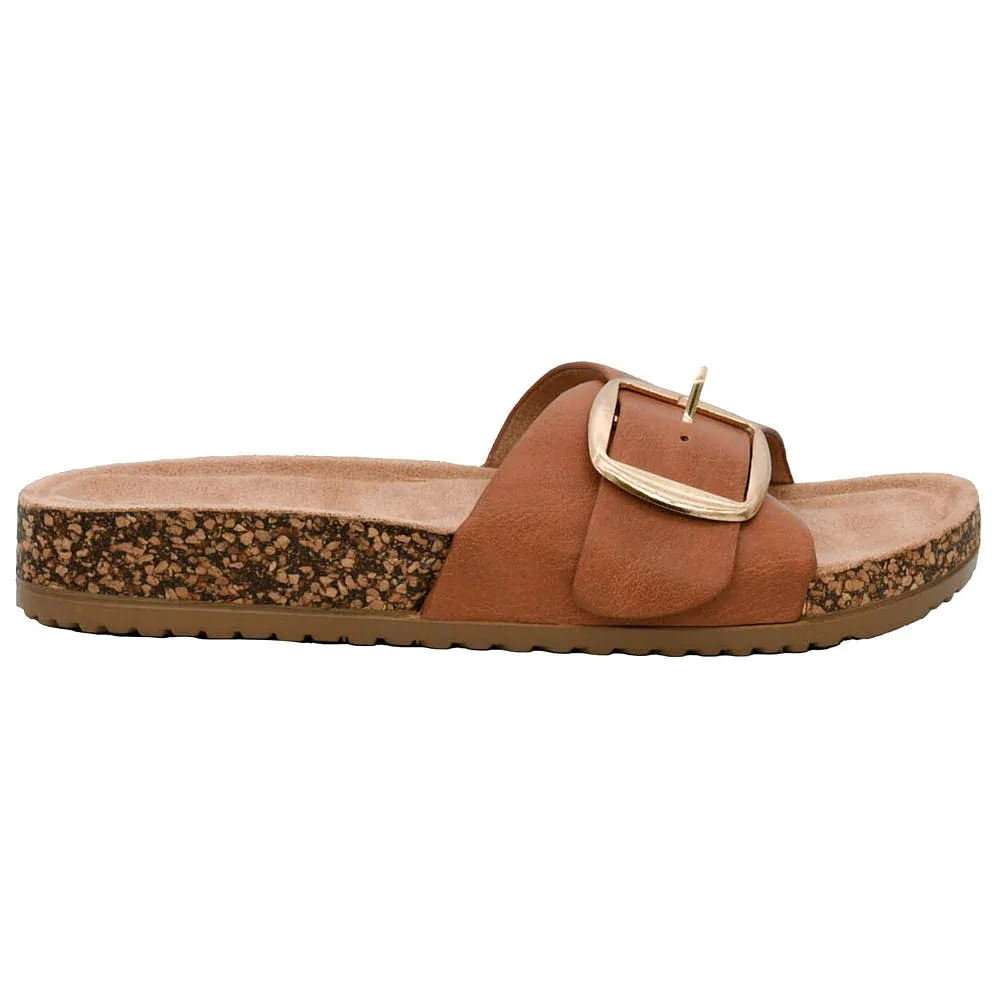 Corkys Footwear Women's Cognac Road Trip Slide - Image 2