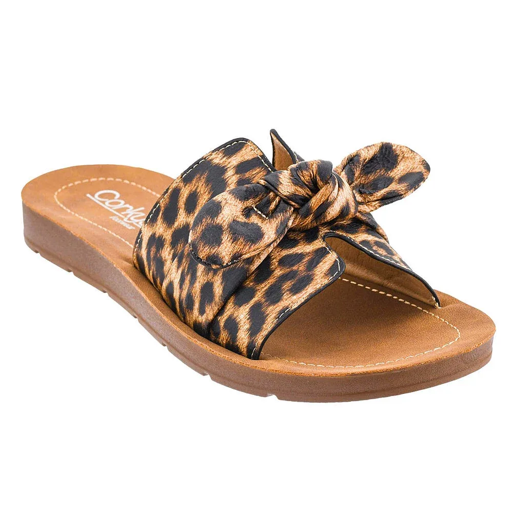 Corkys Footwear Women's Leopard Too Cute Sandal