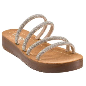 Corkys Footwear Women's Rhinestone Beaded Sandal