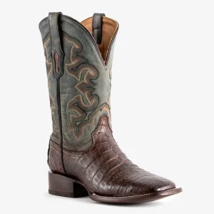 Corral Chocolate Caiman Belly Boots