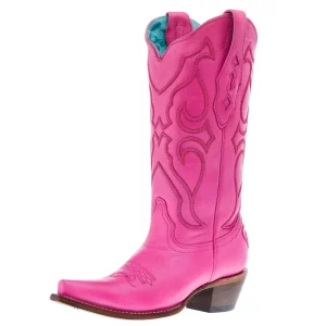 Corral Womens Napa Sahara Fuchsia 13in Pink Top Cowgirl Boot