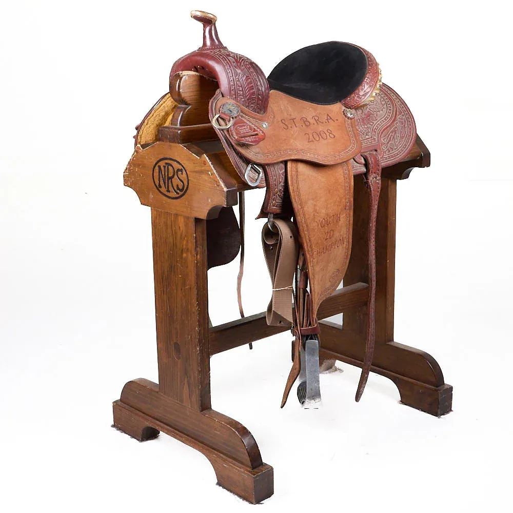 Courts Used 13.5in STBRA Trophy Barrel Saddle