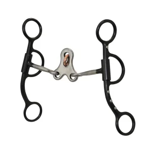 Cowboy Tack Classical Dot Floating Spoon Short Shank Bit