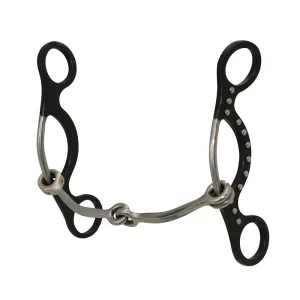 Cowboy Tack Classical Dot Square Snaffle Short Gag Bit