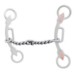 Cowboy Tack Emilie Veillette Marley Twisted Wire Gag Bit