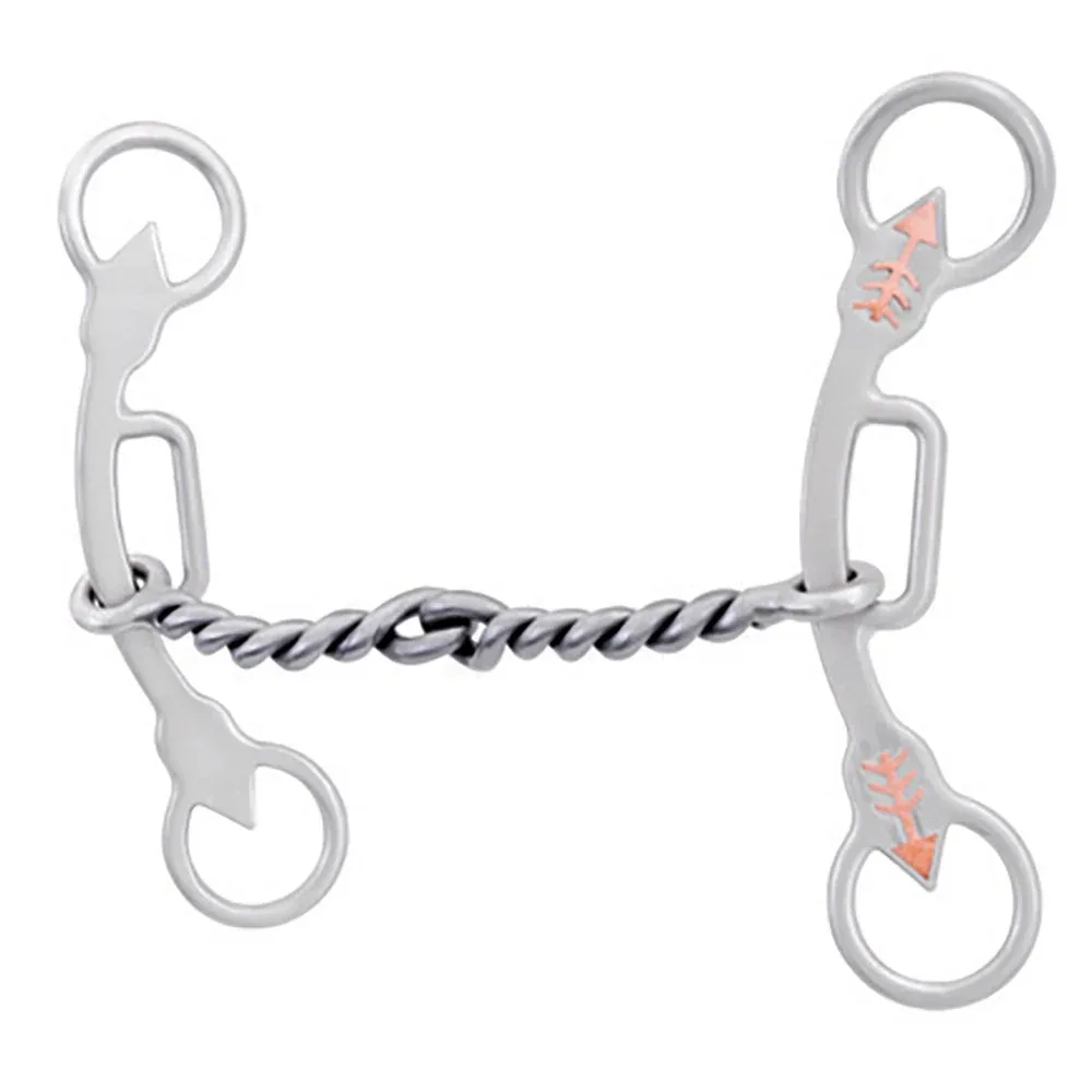 Cowboy Tack Emilie Veillette Marley Twisted Wire Gag Bit