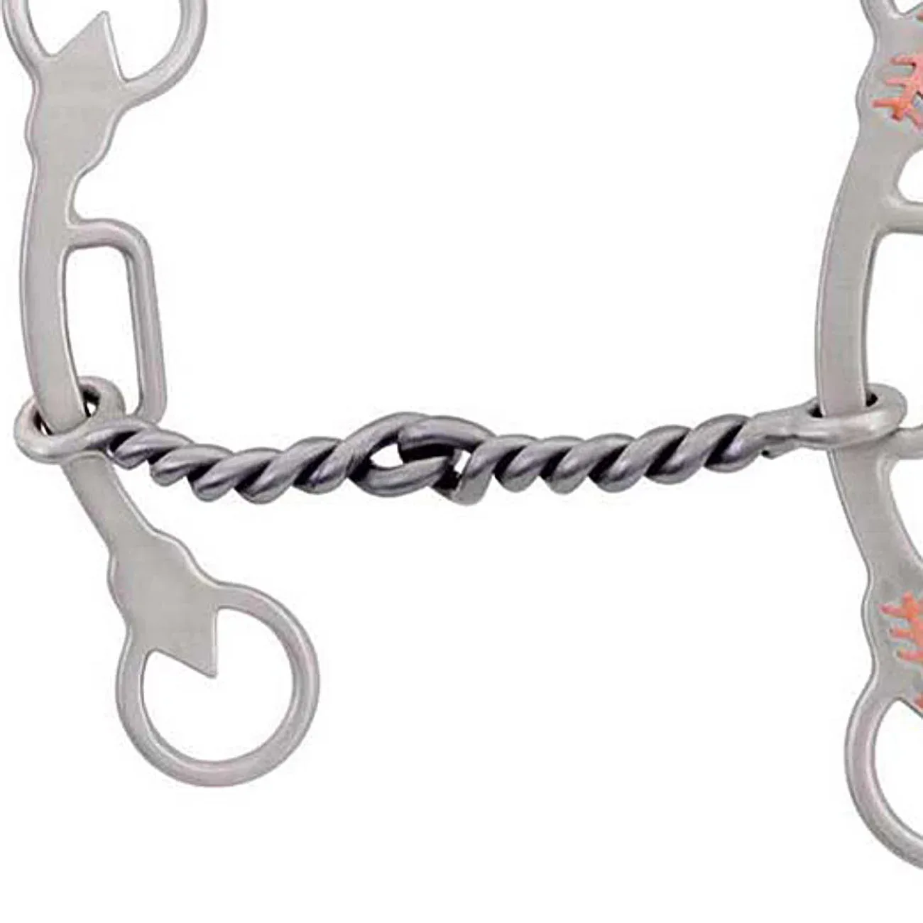 Cowboy Tack Emilie Veillette Marley Twisted Wire Gag Bit - Image 2