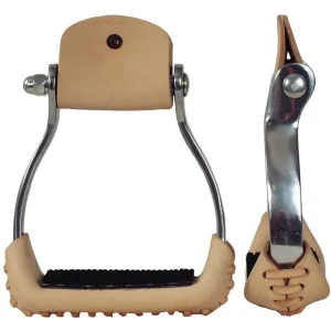 Cowboy Tack Polished Aluminum Barrel Racing Stirrup
